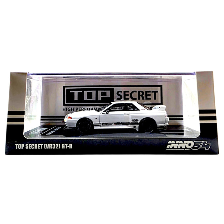 INNO64 - Top Secret GT-R R32 - White - Top CollectiblesDiecastINNO64