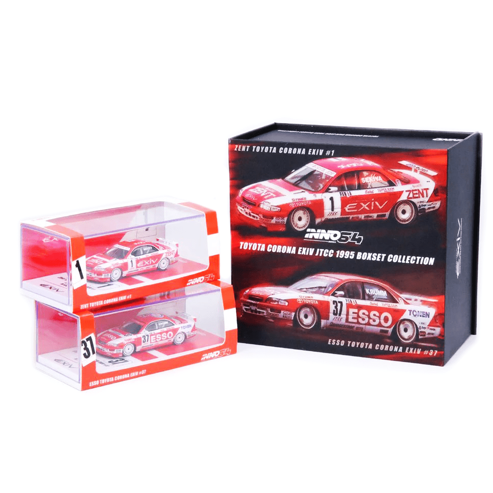 INNO64 - Toyota Corona EXiV JTCC 1995 2 - Car Box Set Collection - Top CollectiblesDiecastINNO64