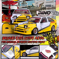 INNO64 - Toyota Sprinter Trueno AE86 *Brunei Diecast Kustom Show Exclusive* - * Pre - Order* - Top CollectiblesDiecastINNO64