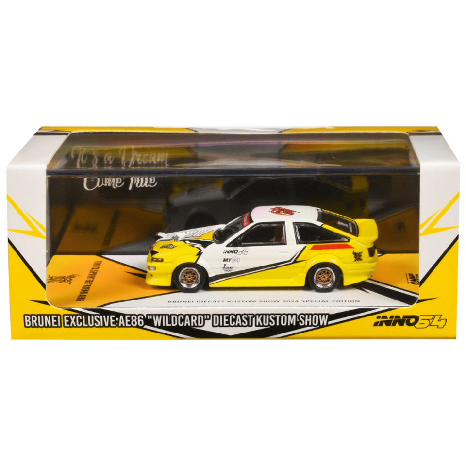 INNO64 - Toyota Sprinter Trueno AE86 *Brunei Diecast Kustom Show Exclusive* - Top CollectiblesDiecastINNO64