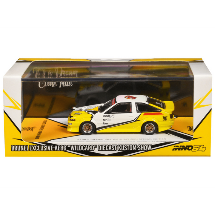 INNO64 - Toyota Sprinter Trueno AE86 *Brunei Diecast Kustom Show Exclusive* - Top CollectiblesDiecastINNO64
