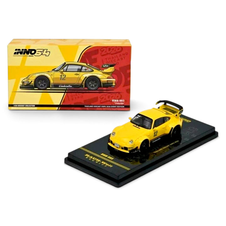 INNO64 - RWB 993 "Cinderella" - *Thailand Diecast Expo 2026 Exclusive* - *Sealed, Possibility of a Chase Car*