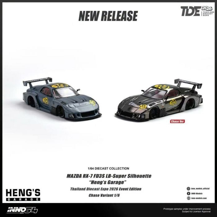 INNO64 - Mazda RX-7 FD3S LB-Super Silhouette "Heng&