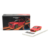INNO64R - Ford Escort MK2 Pandem "Emotion" - Retro Havoc Red *Resin* - Top CollectiblesDiecastINNO64