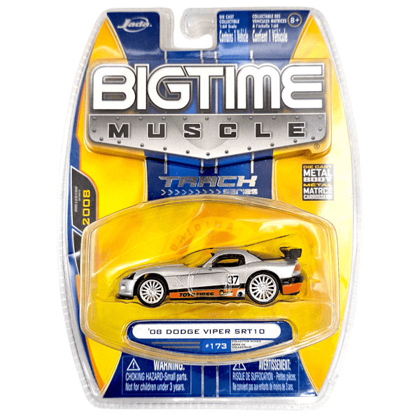 Jada Toys - 08 Dodge Viper SRT10 - 2008 DUB City Bigtime Muscle Series - Top CollectiblesDiecastJada Toys
