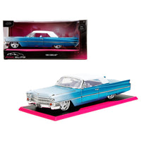 Jada Toys - 1963 Cadillac - Blue - 2023 Pink Slips Series *1/24 Scale* - Top CollectiblesDiecastJada Toys