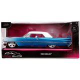 Jada Toys - 1963 Cadillac - Blue - 2023 Pink Slips Series *1/24 Scale* - Top CollectiblesDiecastJada Toys