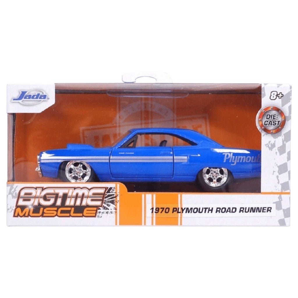 Jada Toys - 1970 Plymouth Road Runner - 2024 Bigtime Muscle Series *1/32 Scale* - Top CollectiblesDiecastJada Toys