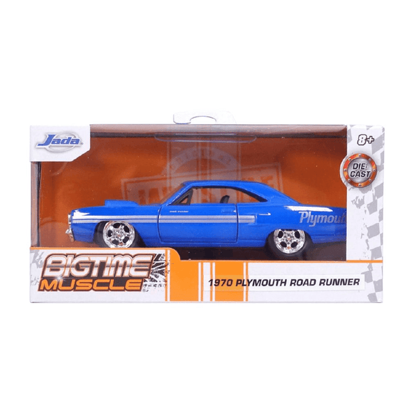 Jada Toys - 1970 Plymouth Road Runner - 2024 Bigtime Muscle Series *1/32 Scale* - Top CollectiblesDiecastJada Toys