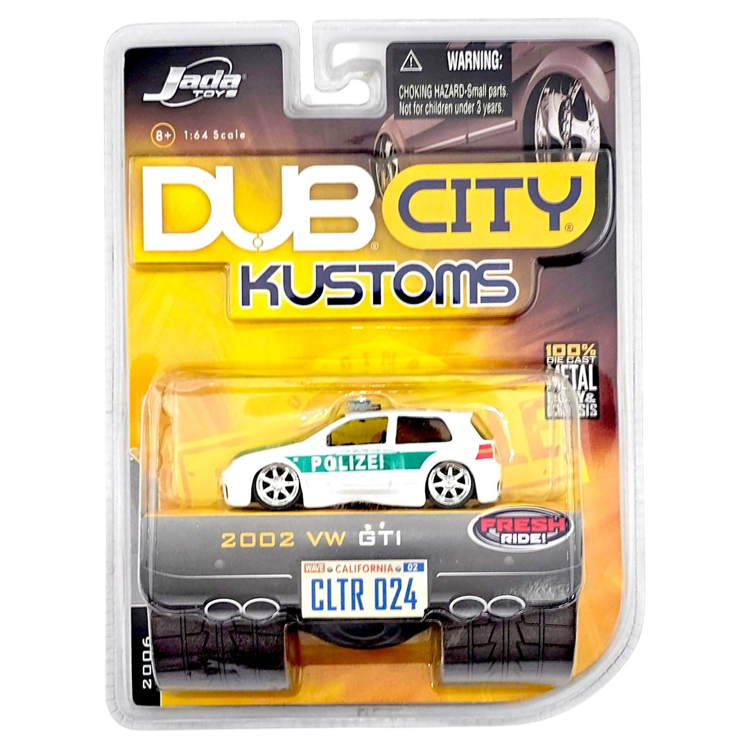 Jada Toys - 2002 VW GTi - 2006 Dub City Kustoms Series - Top CollectiblesDiecastJada Toys