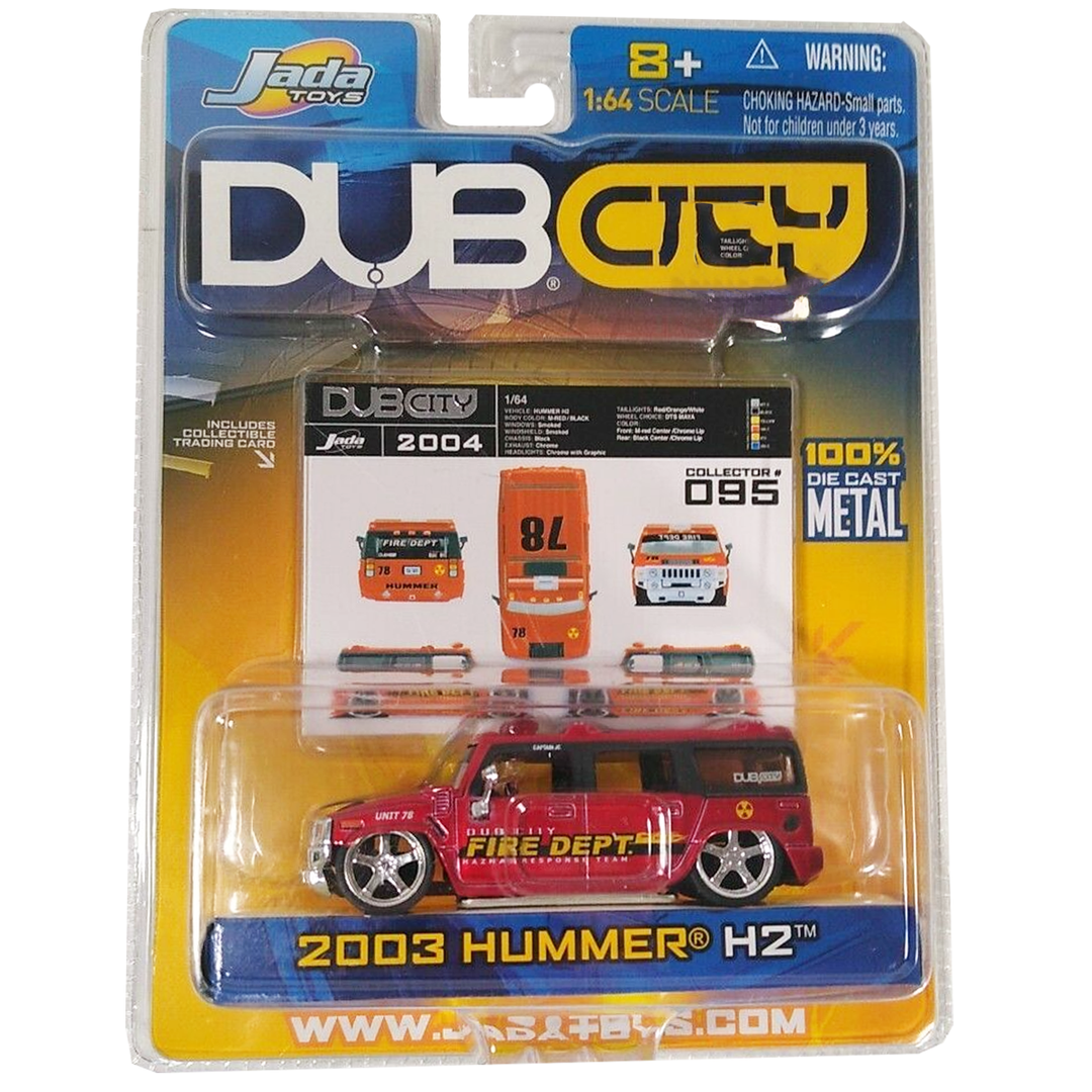 Jada Toys - 2003 Hummer H2 - 2004 DUB City Series - Top CollectiblesDiecastJada Toys