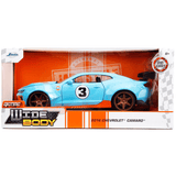 Jada Toys - 2016 Chevrolet Camaro - Gulf - 2023 Widebody Bigtime Muscle Series *1/24 Scale* - Top CollectiblesDiecastJada Toys