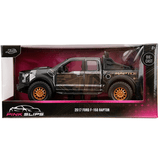 Jada Toys - 2017 Ford Raptor F - 150 - Black - 2023 Pink Slips Series *1/24 Scale* - Top CollectiblesDiecastJada Toys