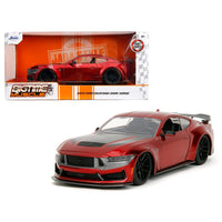 Jada Toys - 2024 Ford Mustang Dark Horse – Red - 2023 Bigtime Muscle Series *1/24 Scale* - Top CollectiblesDiecastJada Toys