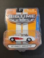 Jada Toys - '57 Chevy Corvette - 2014 Big Time Muscle Series - Top CollectiblesDiecastJada Toys