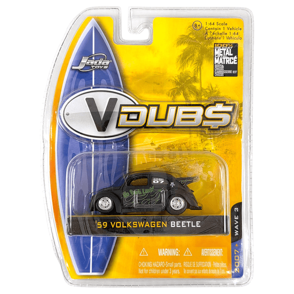 Jada Toys - '59 Volkswagen Beetle - 2007 V Dubs Series - Top CollectiblesDiecastJada Toys