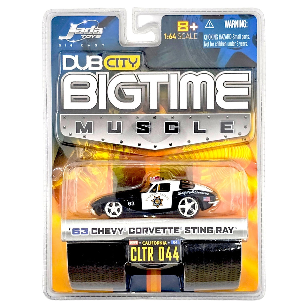 Jada Toys - '63 Chevy Corvette Sting Ray - 2005 DUB City Bigtime Muscle Series - Top CollectiblesDiecastJada Toys