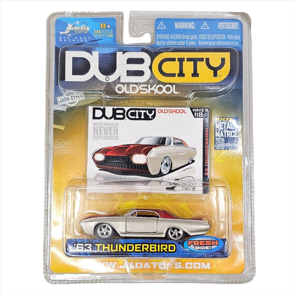 Jada Toys - '63 Thunderbird - 2005 DUB City Old Skool Series - Top CollectiblesDiecastJada Toys