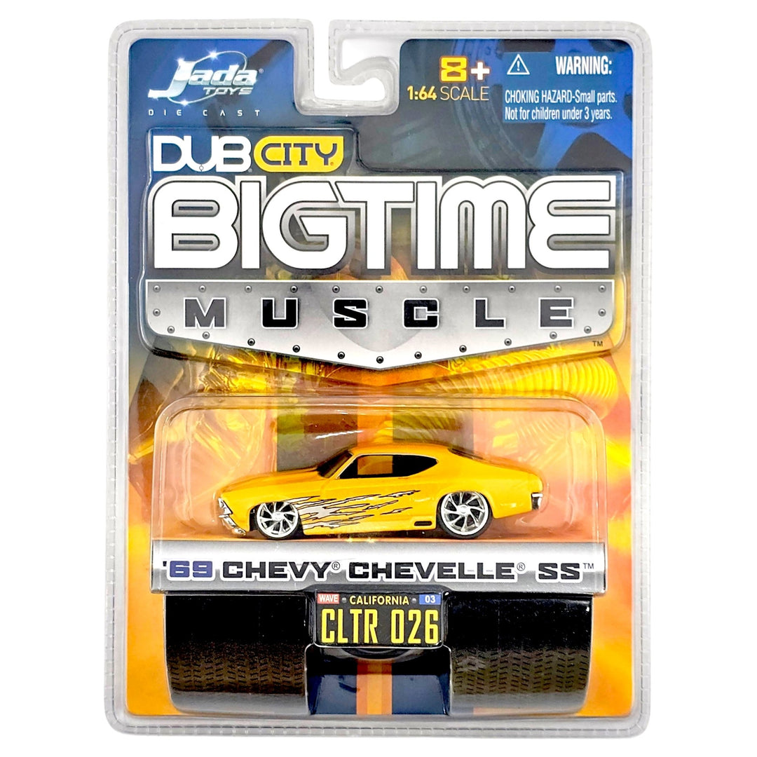Jada Toys - '69 Chevy Chevelle SS - 2005 DUB City Bigtime Muscle Series - Top CollectiblesDiecastJada Toys
