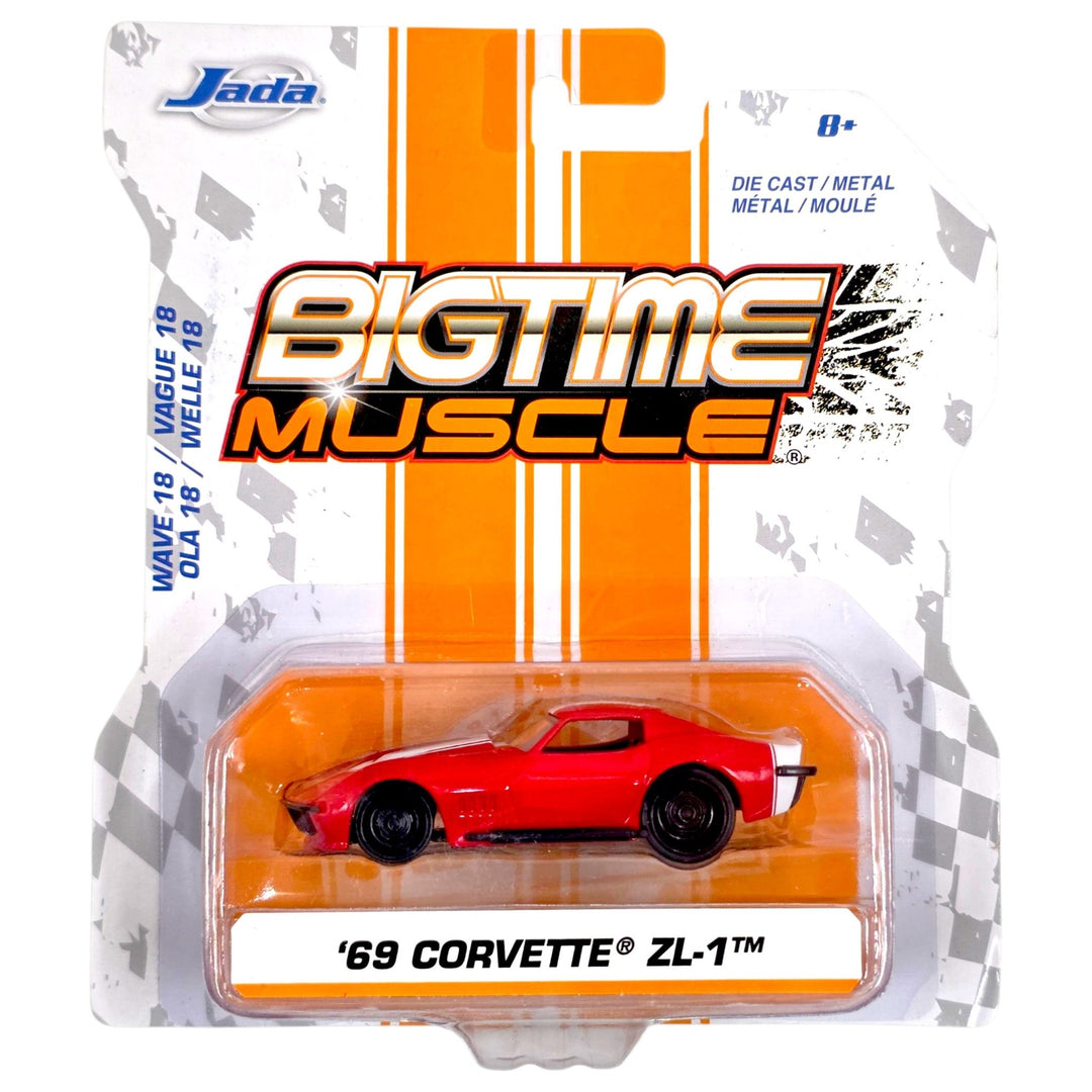 Jada Toys - '69 Corvette ZL-1 - 2020 Bigtime Muscle Series - Top CollectiblesDiecastJada Toys