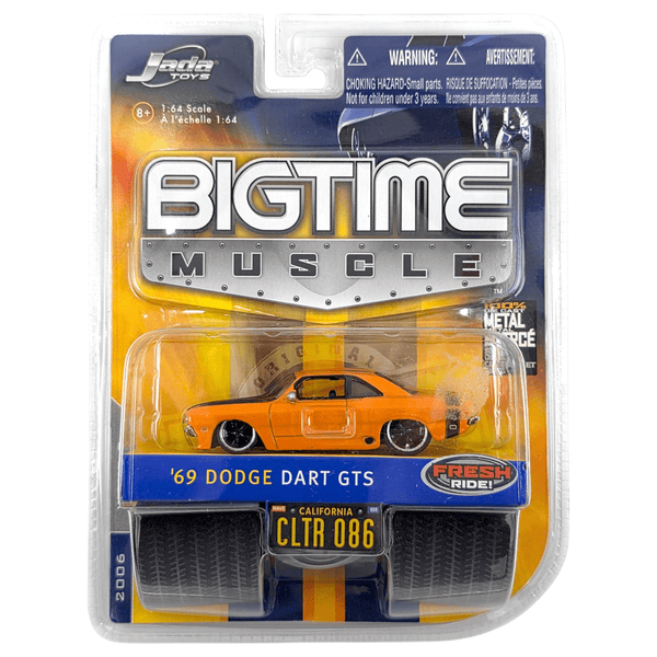 Jada Toys - '69 Dodge Dart GTS - 2006 Big Time Muscle Series - Top CollectiblesDiecastJada Toys