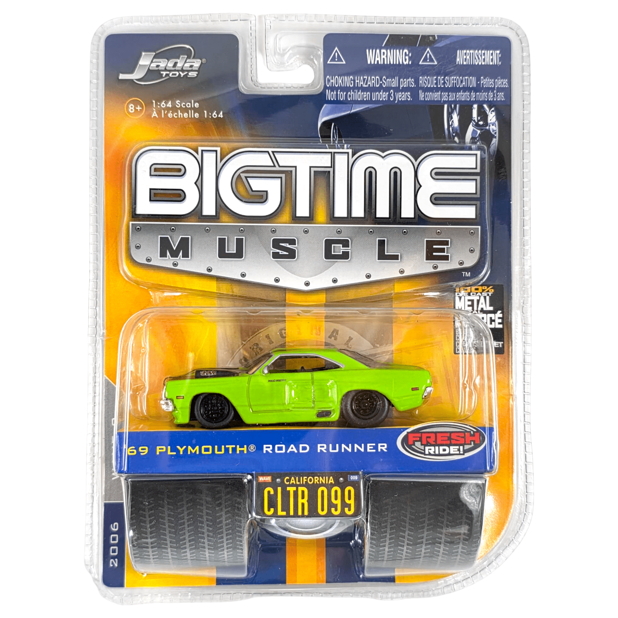 Jada Toys 12002 Dub City Die Cast Vehicle Dub City Taxi