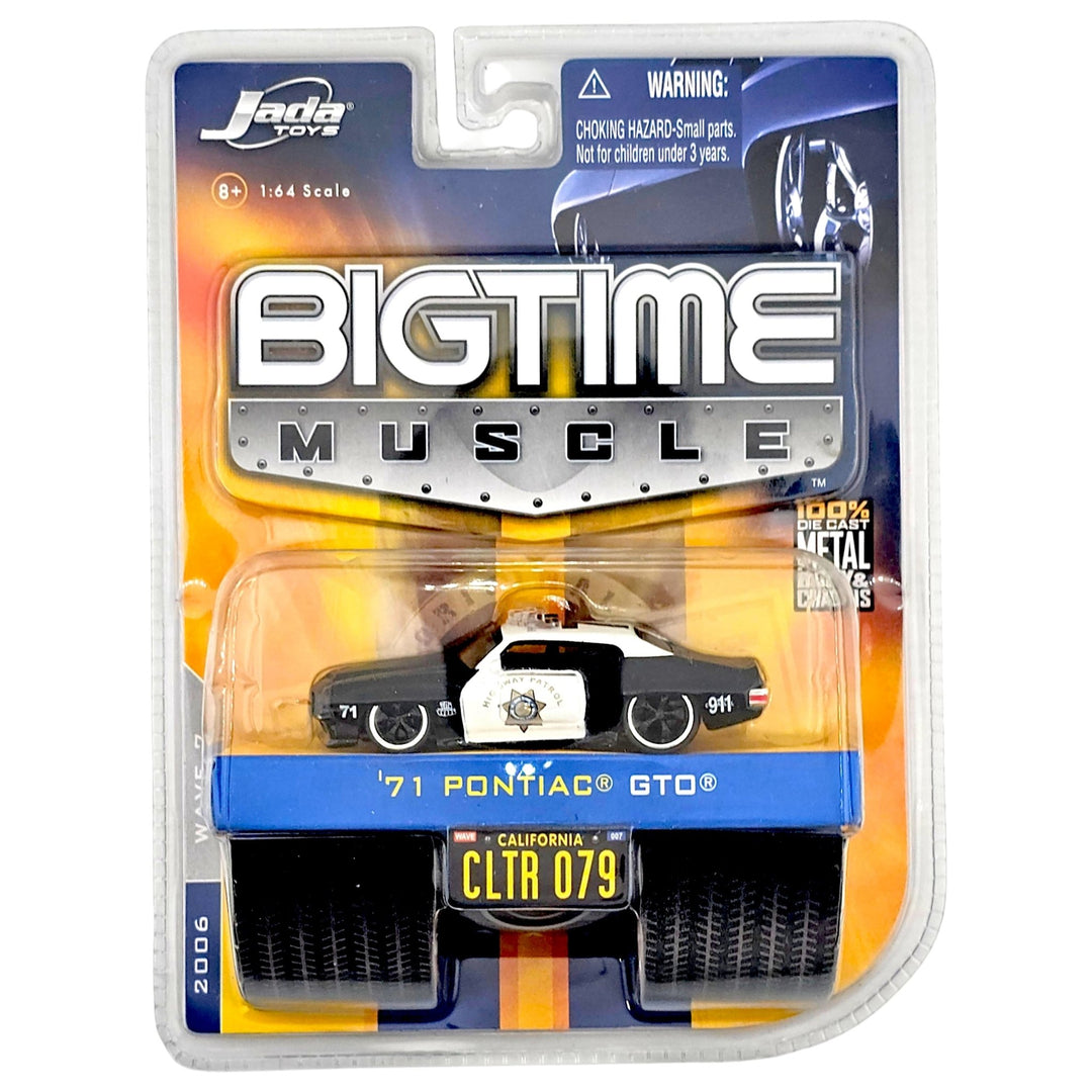 Jada Toys - '71 Pontiac GTO - 2006 DUB City Bigtime Muscle Series - Top CollectiblesDiecastJada Toys