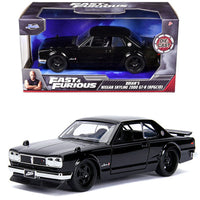 Jada Toys - Brian's Nissan Skyline 2000 GT - R (KPGC10) - 2022 Fast & Furious Series *1/32 Scale* - Top CollectiblesDiecastJada Toys