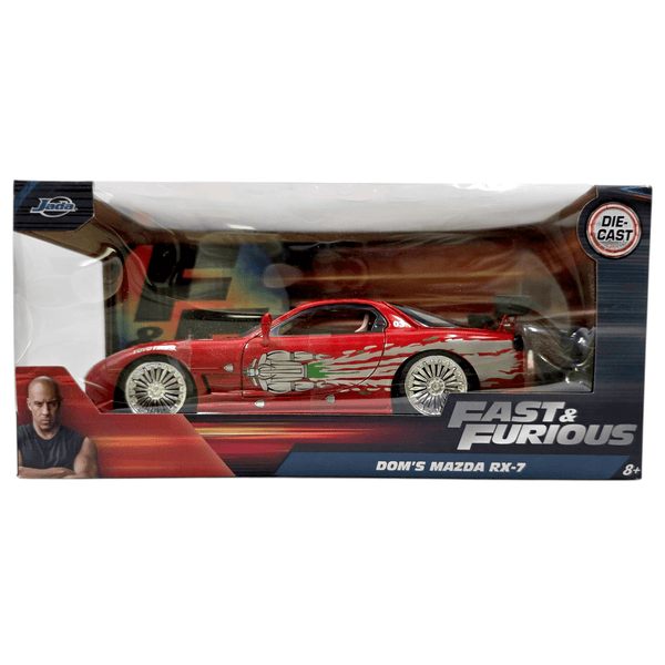 Jada Toys - Dom's Mazda RX - 7 - 2023 Fast & Furious Series *1/24 Scale* - Top CollectiblesDiecastJada Toys