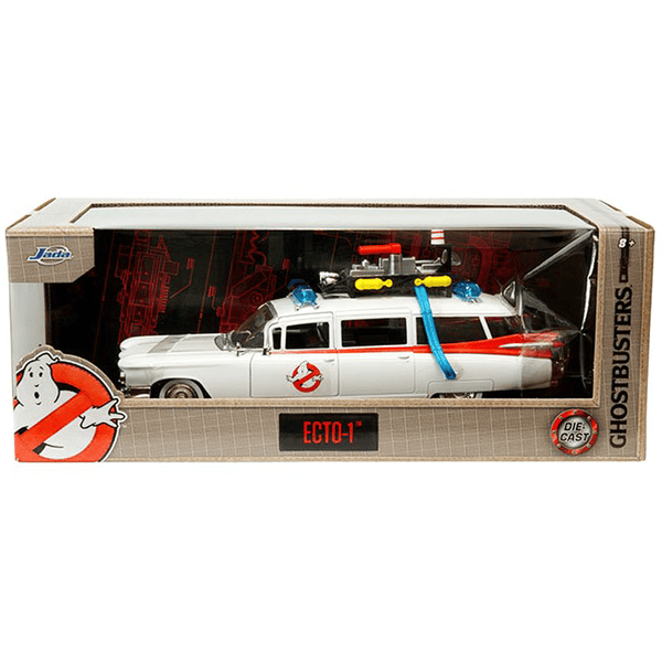 Jada Toys - Ecto - 1 Cadillac Ambulance – Ghostbusters - 2024 Hollywood Rides Series *1/24 Scale* - Top CollectiblesDiecastJada Toys