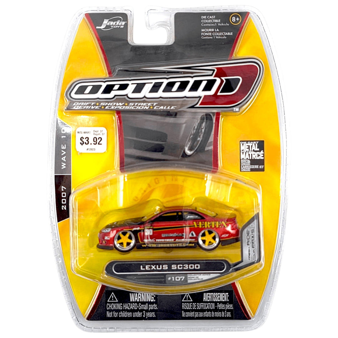 Jada Toys - Lexus SC300 - 2007 Option D Series - Top CollectiblesDiecastJada Toys