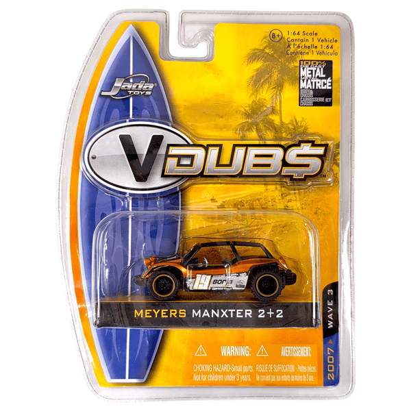 Jada Toys - Meyers Manxter 2+2 - 2007 V Dubs Series - Top CollectiblesDiecastJada Toys