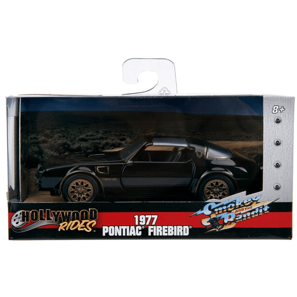 Jada Toys - Smokey & The Bandit 1977 Pontiac Firebird - Hoolywood Rides Series *1/32 Scale* - Top CollectiblesDiecastJada Toys
