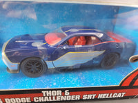 Jada Toys - Thor & 2015 Dodge Challenger SRT Hellcat - 2022 Marvel Series *1/24 Scale* - Top CollectiblesDiecastJada Toys