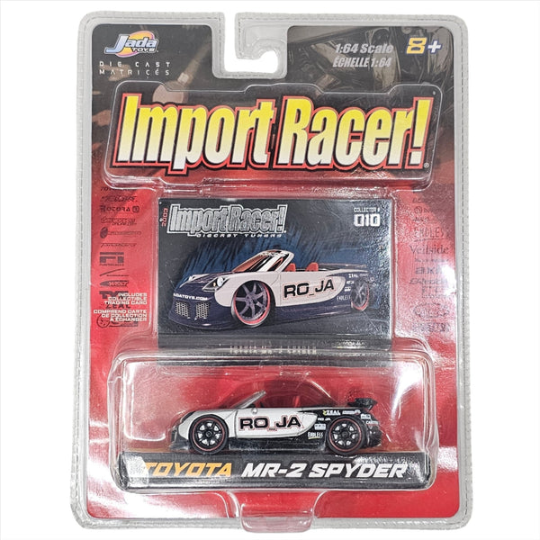 Jada Toys - Toyota MR - 2 Spyder - 2003 Import Racer! Series - Top CollectiblesDiecastJada Toys