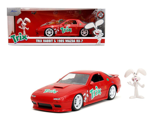 Jada Toys - Trix Rabbit & 1985 Mazda RX - 7 - 2022 *1/24 Scale* - Top CollectiblesDiecastJada Toys