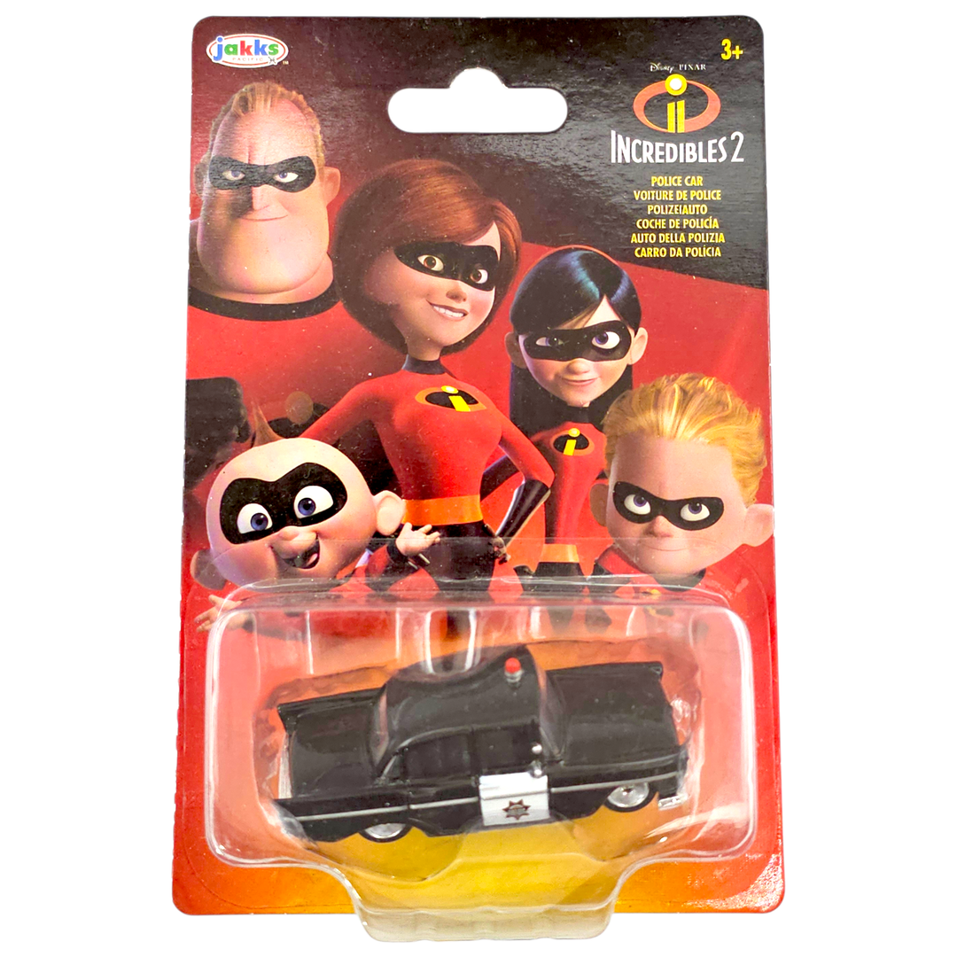 Jakks - Police Car - 2018 Incredibles 2 Series - Top CollectiblesDiecastJakks