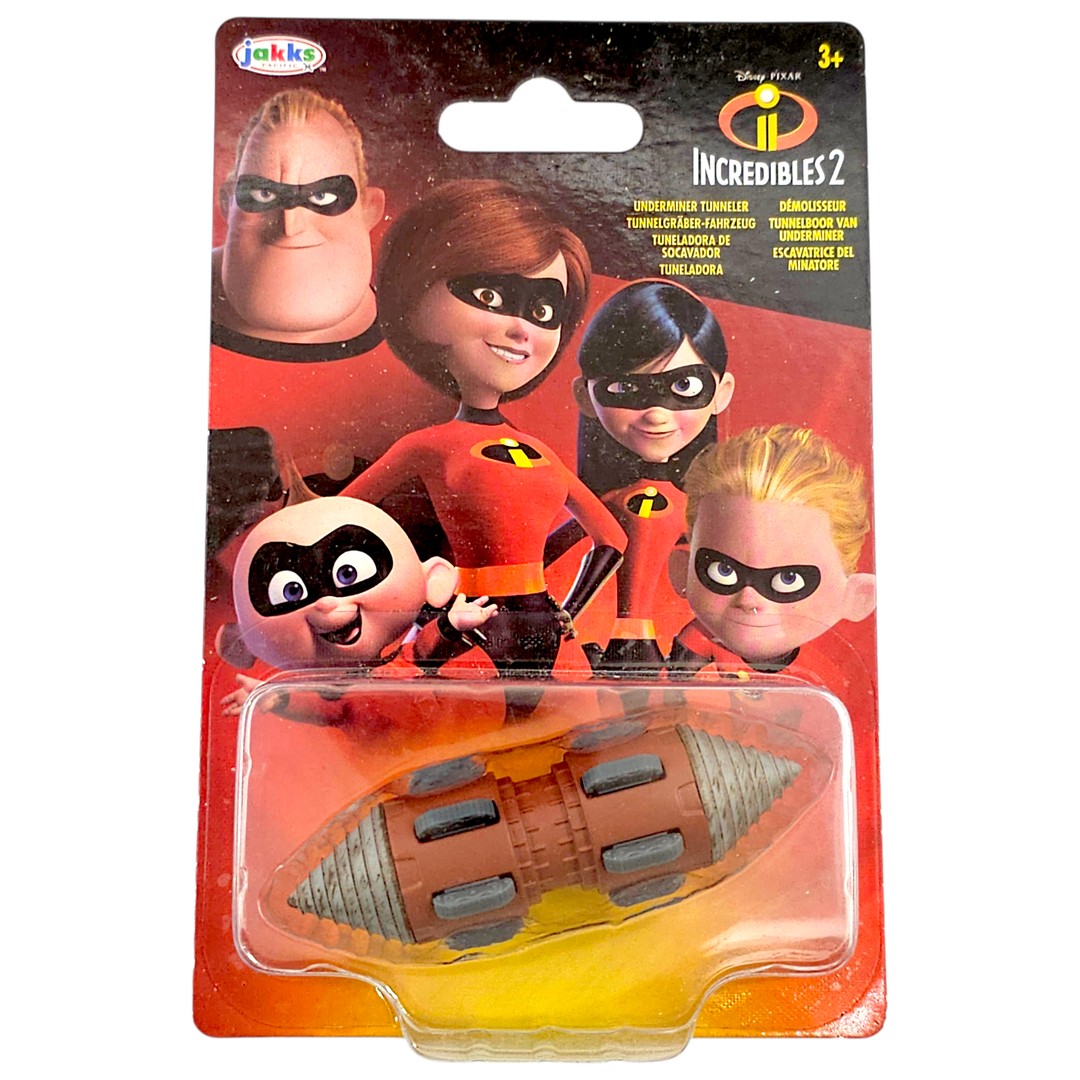 Jakks - Underminer Tunneler - 2018 Incredibles 2 Series - Top CollectiblesDiecastJakks