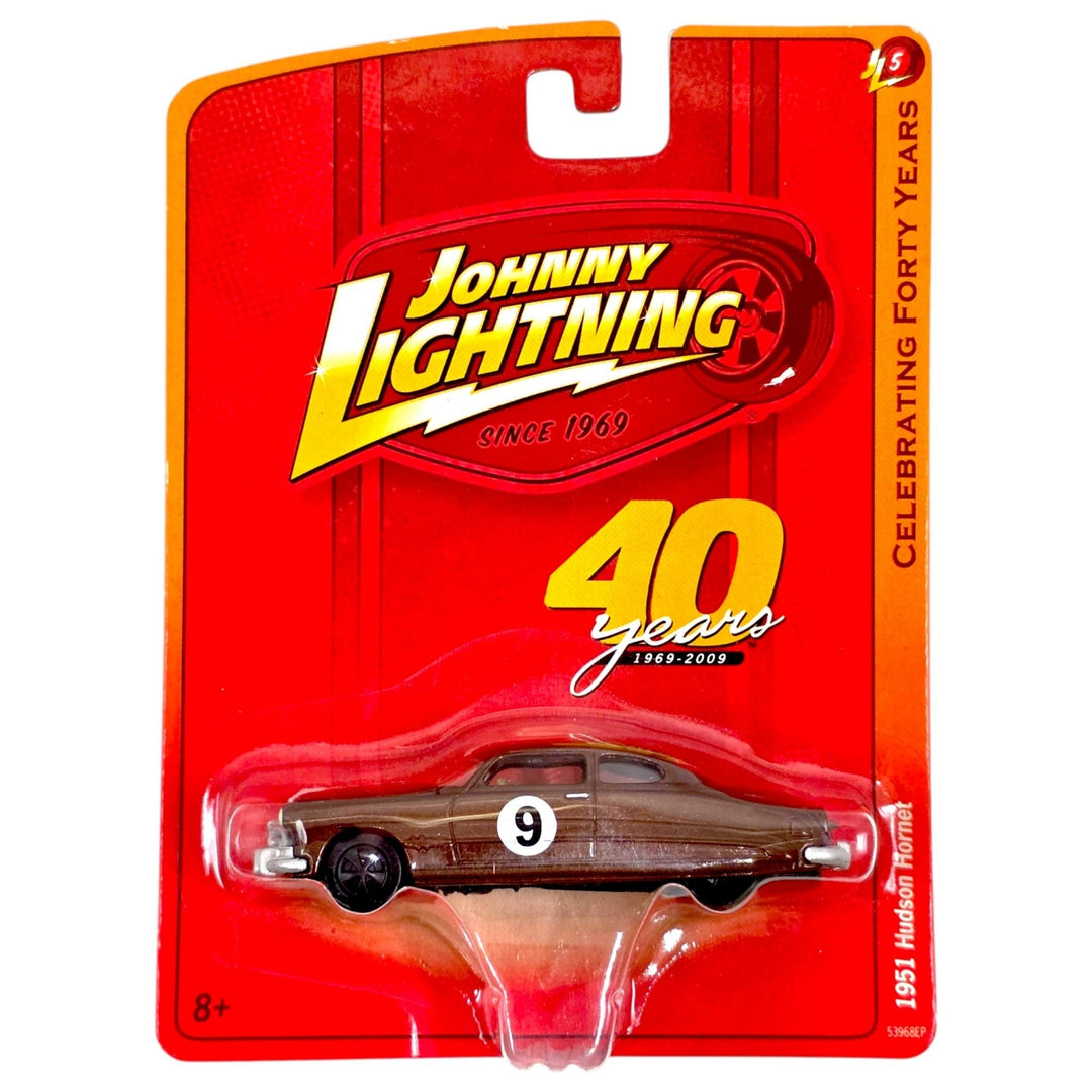 Johnny Lightning - 1951 Hudson Hornet - 2009 Forever 64 Series - Top CollectiblesDiecastJohnny Lightning