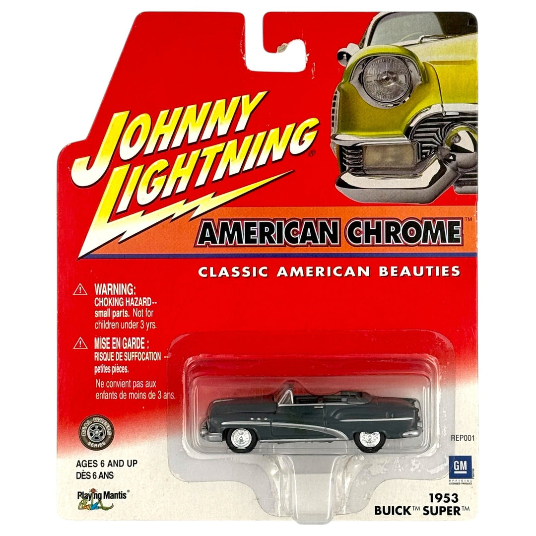 Johnny Lightning - 1953 Buick Super - 2001 American Chrome Series - Top CollectiblesDiecastJohnny Lightning