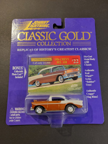 Johnny Lightning - 1956 Chevy Bel Air - 2000 Classic Gold Series - Top CollectiblesDiecastJohnny Lightning