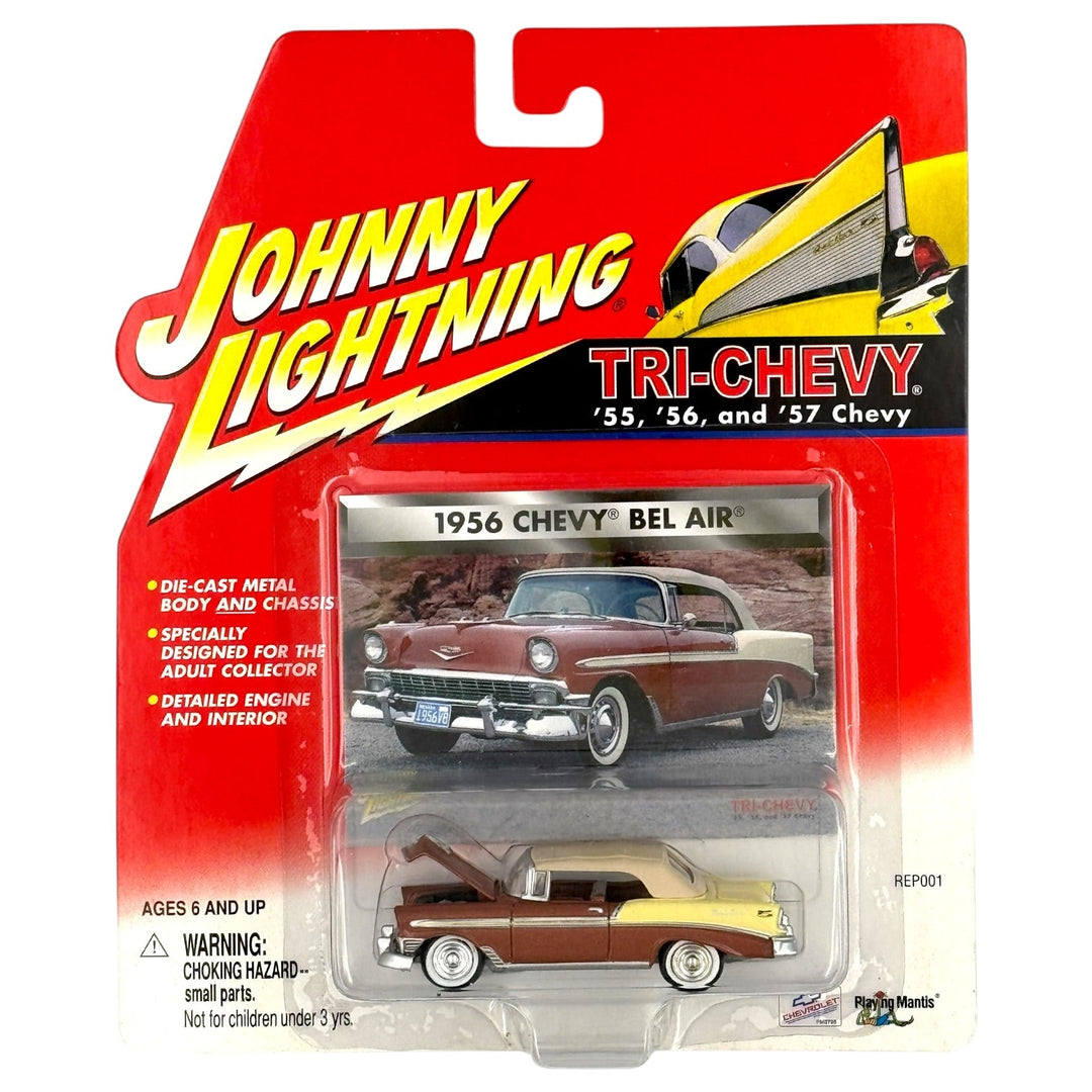Johnny Lightning - 1956 Chevy Bel Air - 2000 - Tri - Chevy Series - Top CollectiblesDiecastJohnny Lightning
