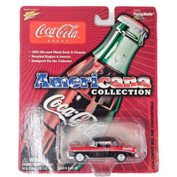 Johnny Lightning - 1956 Chevy Bel Air Convertible - 2003 Americana Collection Coca - Cola Series - Top CollectiblesDiecastJohnny Lightning