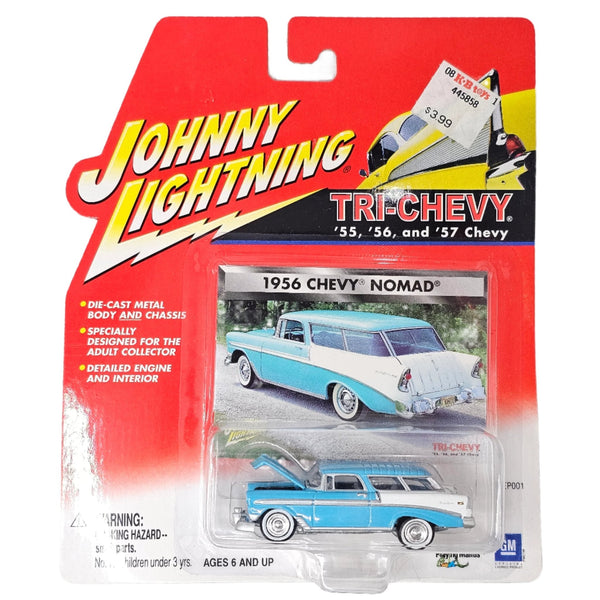 Johnny Lightning - 1956 Chevy Nomad - 2001 Tri - Chevy Series - Top CollectiblesDiecastJohnny Lightning