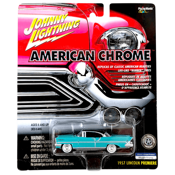 Johnny Lightning - 1957 Lincoln Premiere - 2000 American Chrome Series - Top CollectiblesDiecastJohnny Lightning
