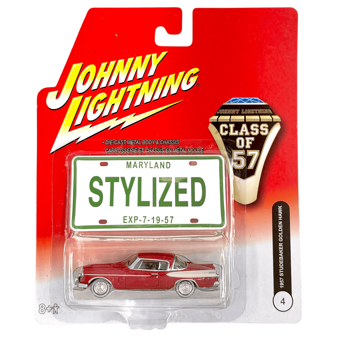 Johnny Lightning - 1957 Studebaker Golden Hawk - 2005 Class of 57 Series - Top CollectiblesDiecastJohnny Lightning