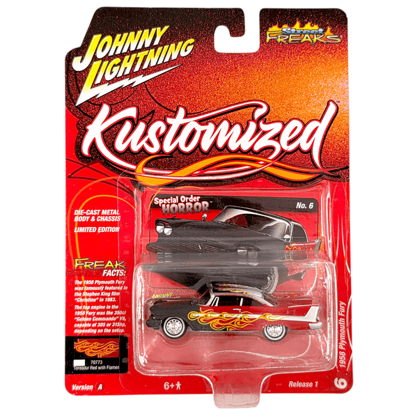 Johnny Lightning - 1958 Plymouth Fury - 2025 Kustomized Series - Top CollectiblesDiecastJohnny Lightning