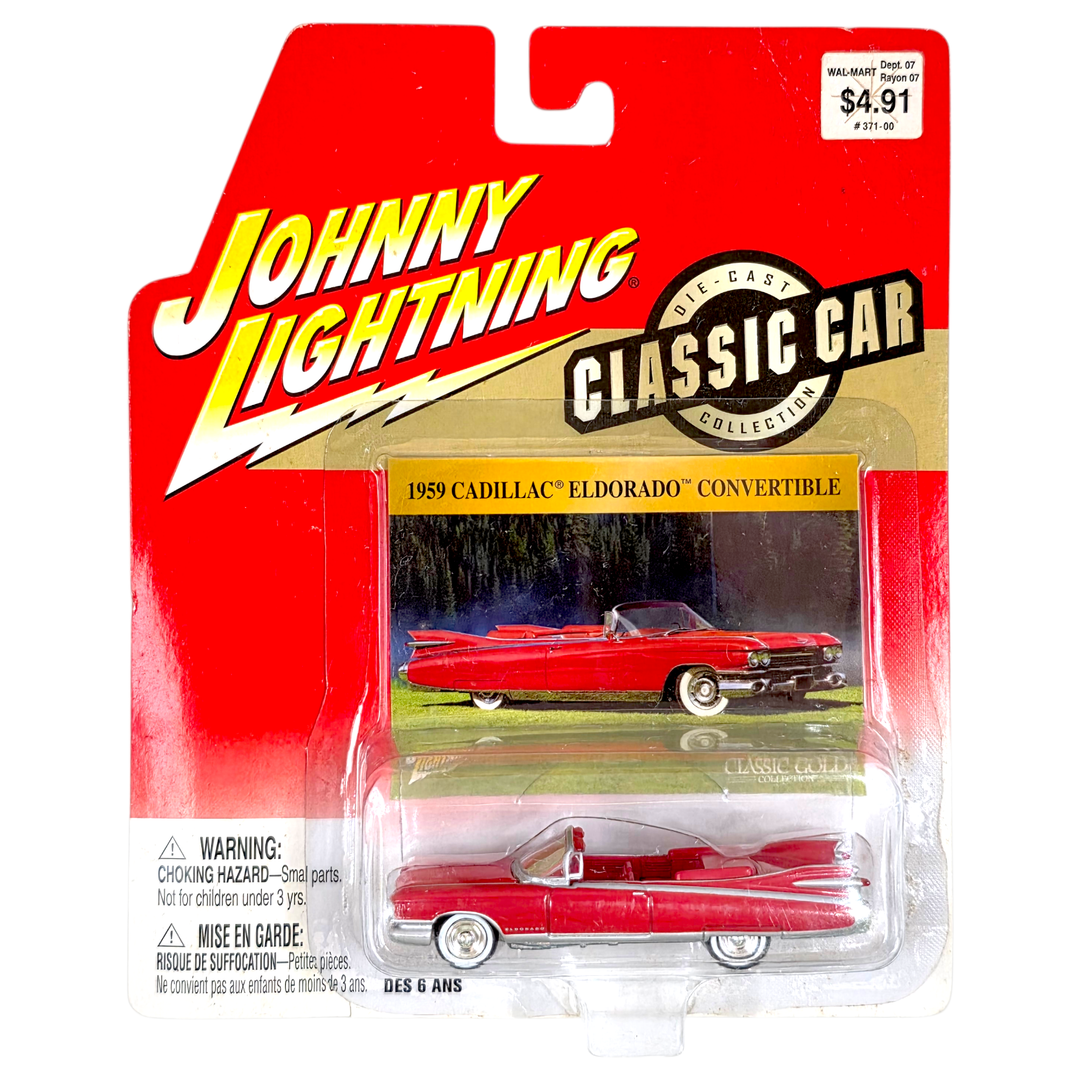 Johnny Lightning - 1959 Cadillac Eldorado Convertible - 2003 Classic Gold Collection Series - Top CollectiblesDiecastJohnny Lightning