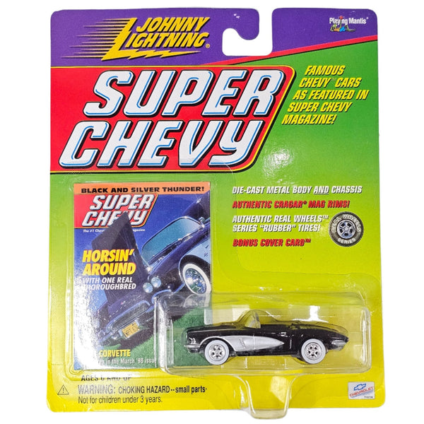 Johnny Lightning - 1961 Corvette - 2000 Super Chevy Series - Top CollectiblesDiecastJohnny Lightning