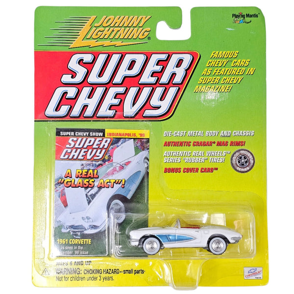 Johnny Lightning - 1961 Corvette - 2000 Super Chevy Series - Top CollectiblesDiecastJohnny Lightning